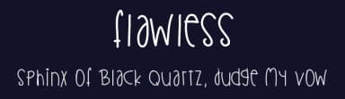 Flawless by Des Gomez — Script Handwritten Font — thumbnail 2