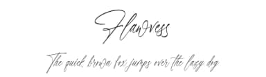 Flawvess by Letterena Studios — Script Handwritten Font — thumbnail 1