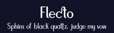 Flecto by Maulana Creative — Sans Serif Font — thumbnail 2