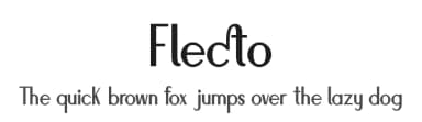 Flecto by Maulana Creative — Sans Serif Font — thumbnail 1