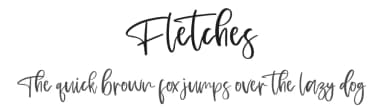 Fletches by Integritype Studio — Script Handwritten Font — thumbnail 1