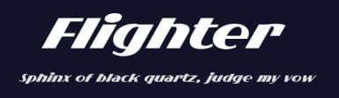 Flighter by Måns Grebäck — Sans Serif Font — thumbnail 2