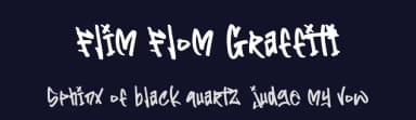Flim Flom Graffiti by Maulana Creative — Script Handwritten Font — thumbnail 2