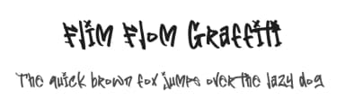 Flim Flom Graffiti by Maulana Creative — Script Handwritten Font — thumbnail 1