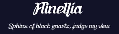 Flinellia by Risa Andarwati Wazirotun — Script Handwritten Font — thumbnail 2