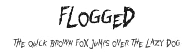 Flogged by Black Pirate — Script Handwritten Font — thumbnail 1
