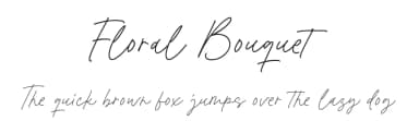 Floral Bouquet by Balpirick Studio — Script Handwritten Font — thumbnail 1