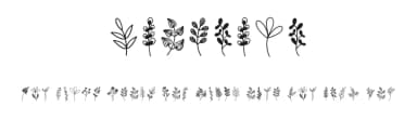 Floralia by Letterayu — Dingbats Font — thumbnail 1