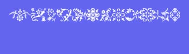 Floralia by Manfred Klein — Dingbats Font — thumbnail 3