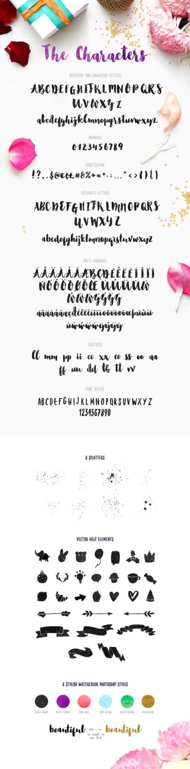 Florence Font by Kavoon — Script Handwritten Font — thumbnail 8