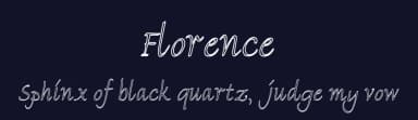 Florence — Script Handwritten Font — thumbnail 2
