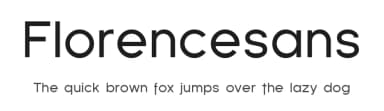 Florencesans by Apostrophic Labs — Sans Serif Font — thumbnail 1