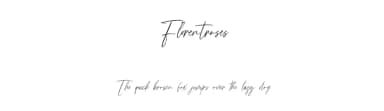 Florentroses by Maulana Creative — Script Handwritten Font — thumbnail 1