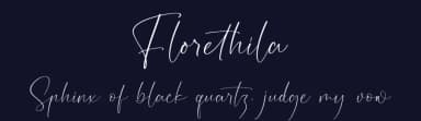 Florethila by Storytype Studio — Script Handwritten Font — thumbnail 2