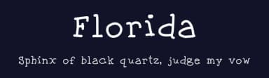 Florida by Geronimo Font Studios — Script Handwritten Font — thumbnail 2
