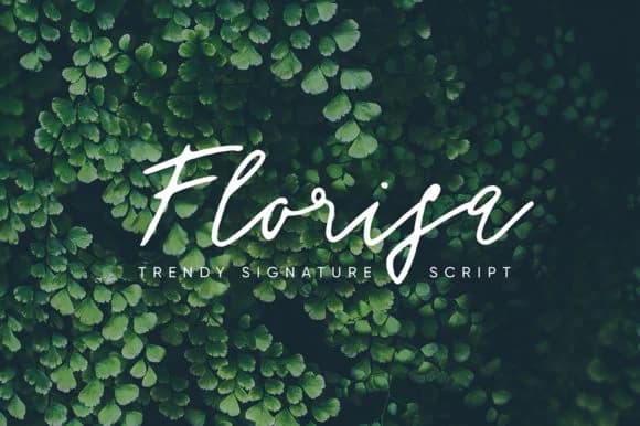 Florisa Font by Tabita's shop — Script Handwritten Font