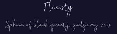 Floristy by Mario Davin — Script Handwritten Font — thumbnail 2