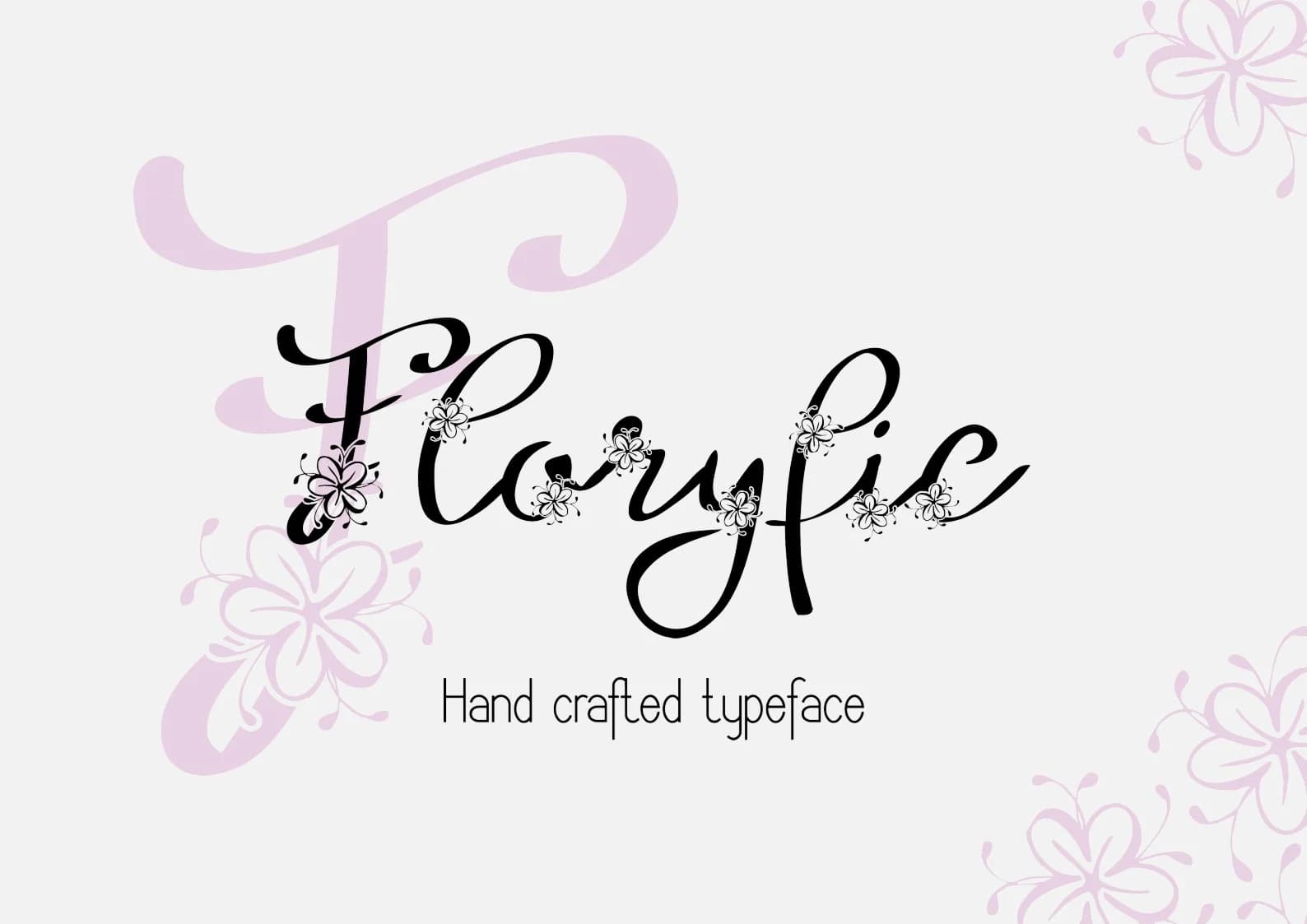 Floryfic Font by Digital Typeface Studio — Script Handwritten Font