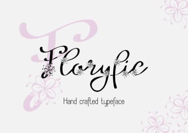 Floryfic Font by Digital Typeface Studio — Script Handwritten Font — thumbnail 1
