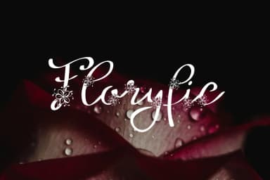 Floryfic Font by Digital Typeface Studio — Script Handwritten Font — thumbnail 4