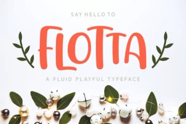 Flotta Font by Situjuh — Script Handwritten Font — thumbnail 1