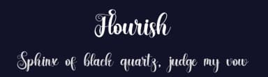 Flourish by FreshtypeINK — Script Handwritten Font — thumbnail 2