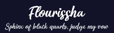 Flourissha by Letterena Studios — Script Handwritten Font — thumbnail 2
