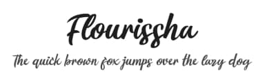 Flourissha by Letterena Studios — Script Handwritten Font — thumbnail 1