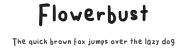 Flowerbust by Sir Fancy — Script Handwritten Font — thumbnail 1