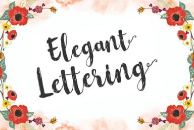 Flowerroom Font by Area Type — Script Handwritten Font — thumbnail 2