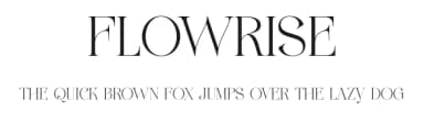 Flowrise by ToniStudio — Serif Font — thumbnail 1