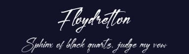Floydretton by Letterena Studios — Script Handwritten Font — thumbnail 2