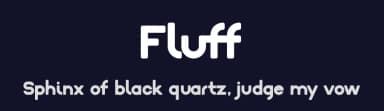 Fluff by Fluff Studio — Sans Serif Font — thumbnail 2