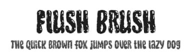 Flush Brush by Eko Bimantara — Script Handwritten Font — thumbnail 1