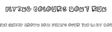 Flying Colours Don't Run by Scarlett — Script Handwritten Font — thumbnail 1