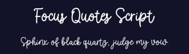 Focus Quotes Script by Getypes Studio — Script Handwritten Font — thumbnail 2