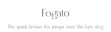 Fogato by Toko Laris Djaja — Sans Serif Font — thumbnail 1