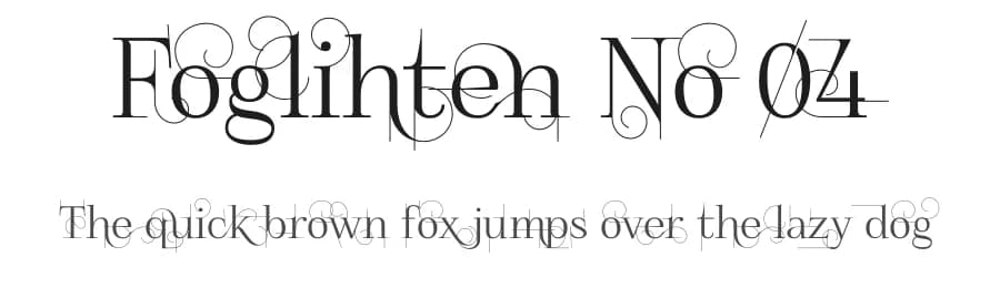 Foglihten No 04 by gluk — Sans Serif Font