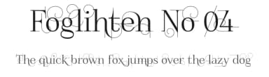Foglihten No 04 by gluk — Sans Serif Font — thumbnail 1