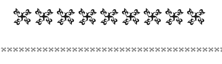 Fondi KPZ by Karina GG — Dingbats Font