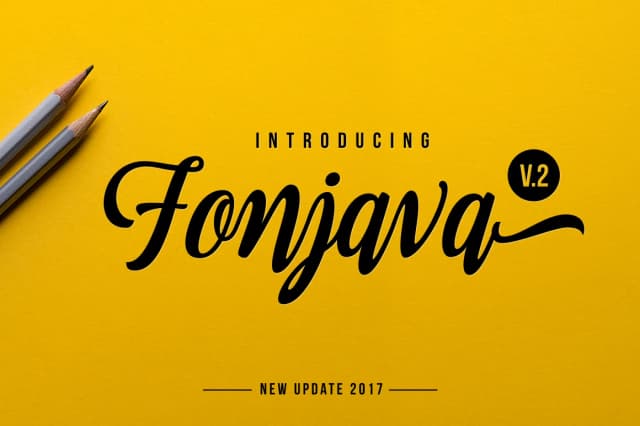 Fonjava Font by locomotype — Script Handwritten Font