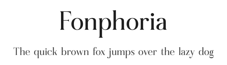 Fonphoria by Storytype Studio — Serif Font
