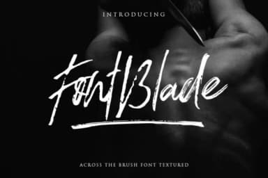 Font Blade Font by Haksen — Script Handwritten Font — thumbnail 1