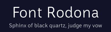 Font Rodona by Grow the Type — Sans Serif Font — thumbnail 2