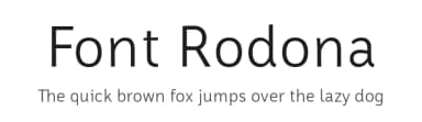 Font Rodona by Grow the Type — Sans Serif Font — thumbnail 1