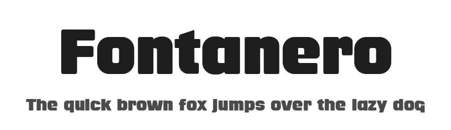Fontanero by deFharo — Sans Serif Font