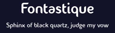 Fontastique by Benoît Sjöholm — Sans Serif Font — thumbnail 2
