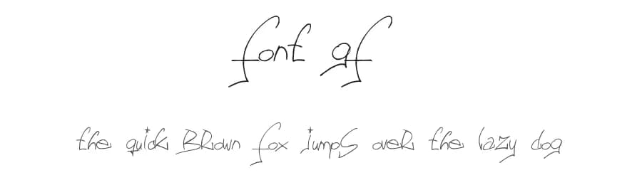 Font GF by Magique Fonts — Script Handwritten Font — preview 1