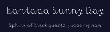 Fontopo Sunny Day by Yoshihisa Nakai — Script Handwritten Font — thumbnail 2