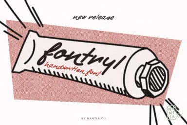 Fontryl Font by nantia — Script Handwritten Font — thumbnail 9